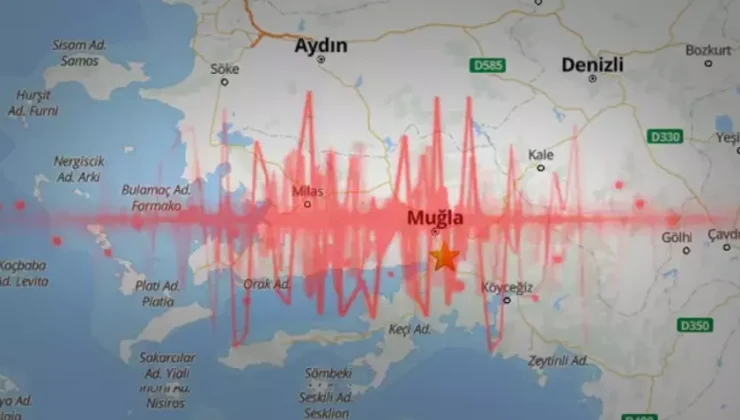 AFAD açıkladı: Muğla’da deprem!