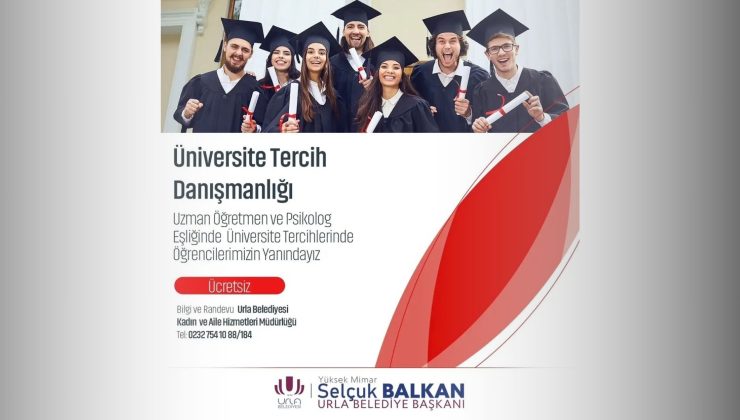 Urla Belediyesinden YKS tercih danışmanlığı