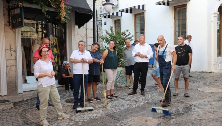 Urla’da “temizlik seferberlikleri” başladı