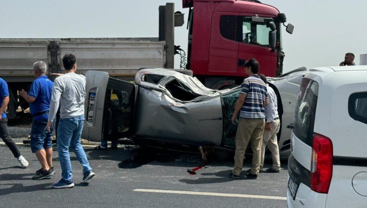 Manisa Turgutlu’da kaza